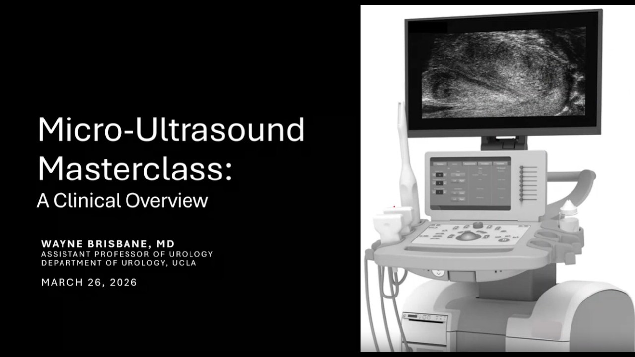 Micro-Ultrasound Masterclass – A Clinical Overview