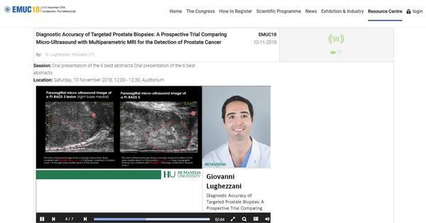 Dr. Lughezzani - Diagnostic Accuracy of Targeted Prostate Biopsies