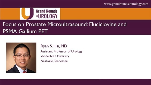 Focus on Prostate Microultrasound: Fluciclovine and PSMA Gallium PET