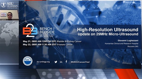 High-Resolution Ultrasound. SIU Academy. Lughezzani G. May 22 2021