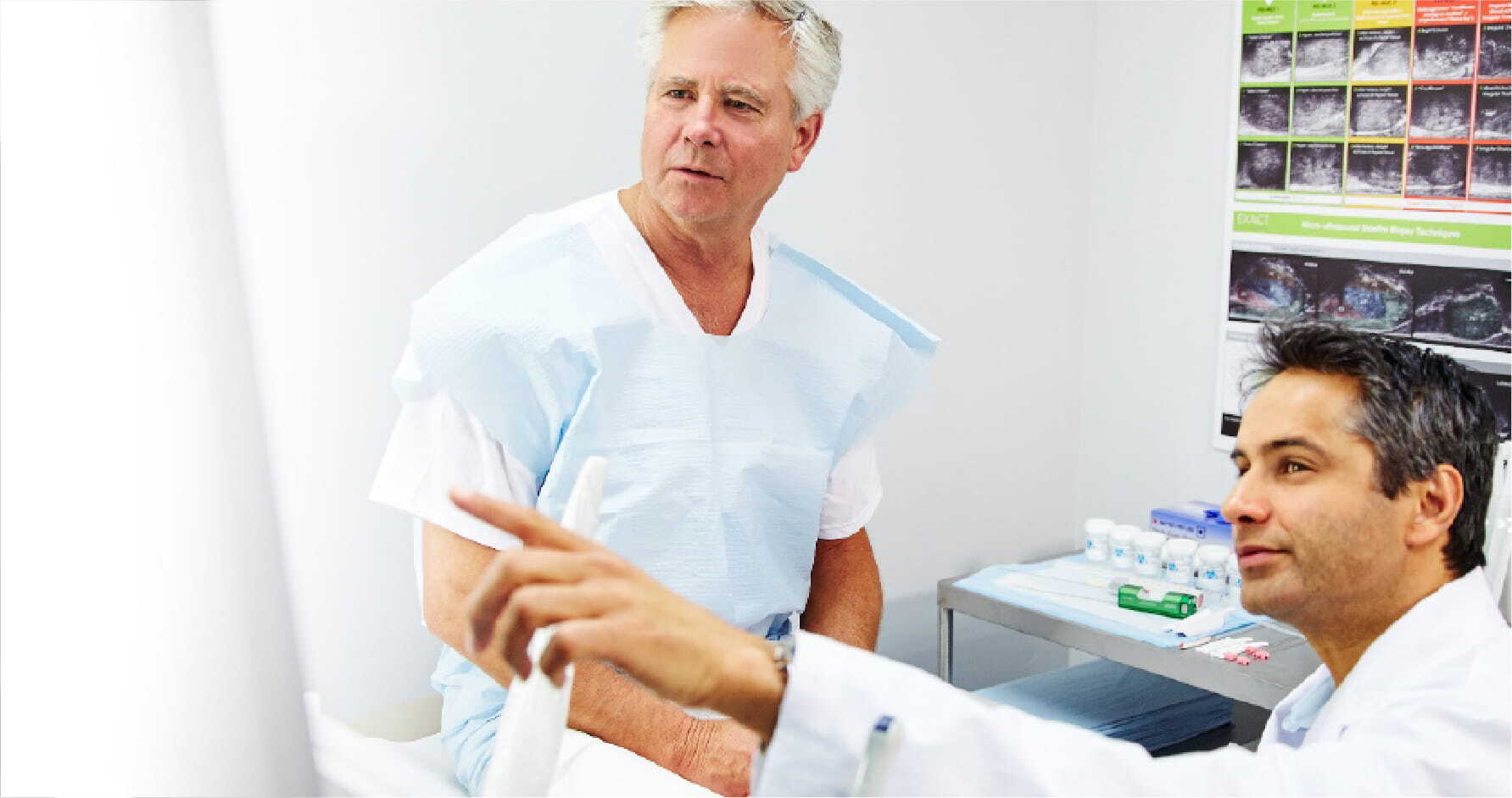 doctor with patient